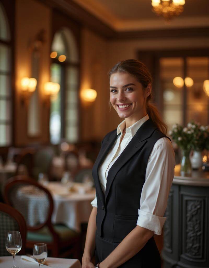 receptionist greeting