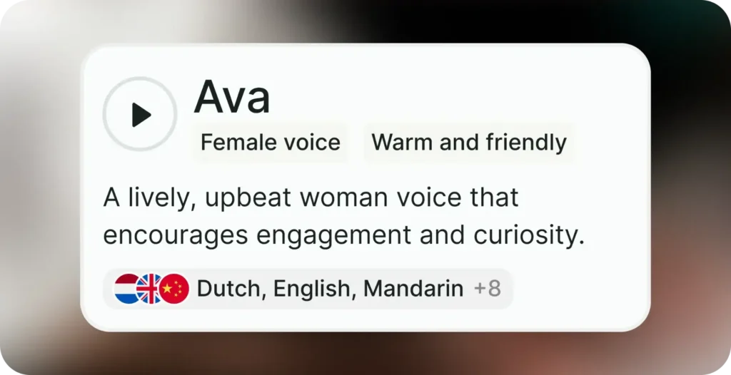 voice selection rB9jI0E5